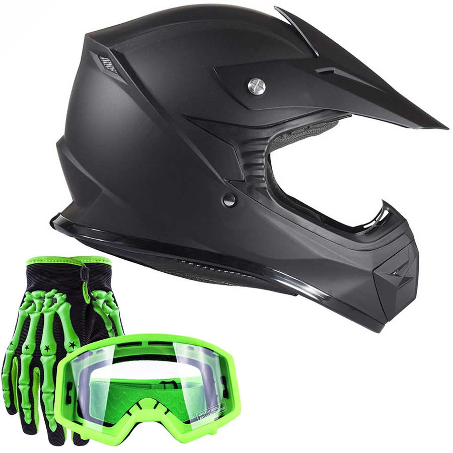 Black hot sale youth helmet