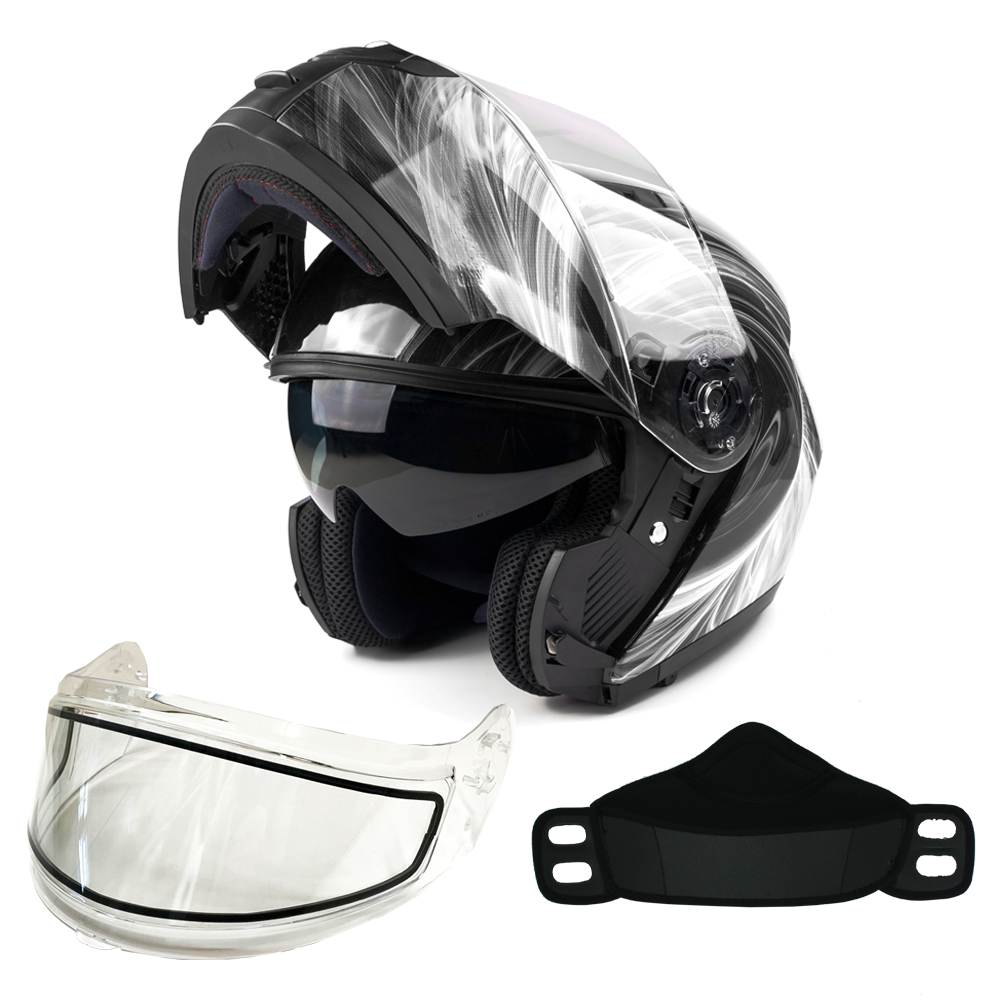 Lightest modular 2025 snowmobile helmet