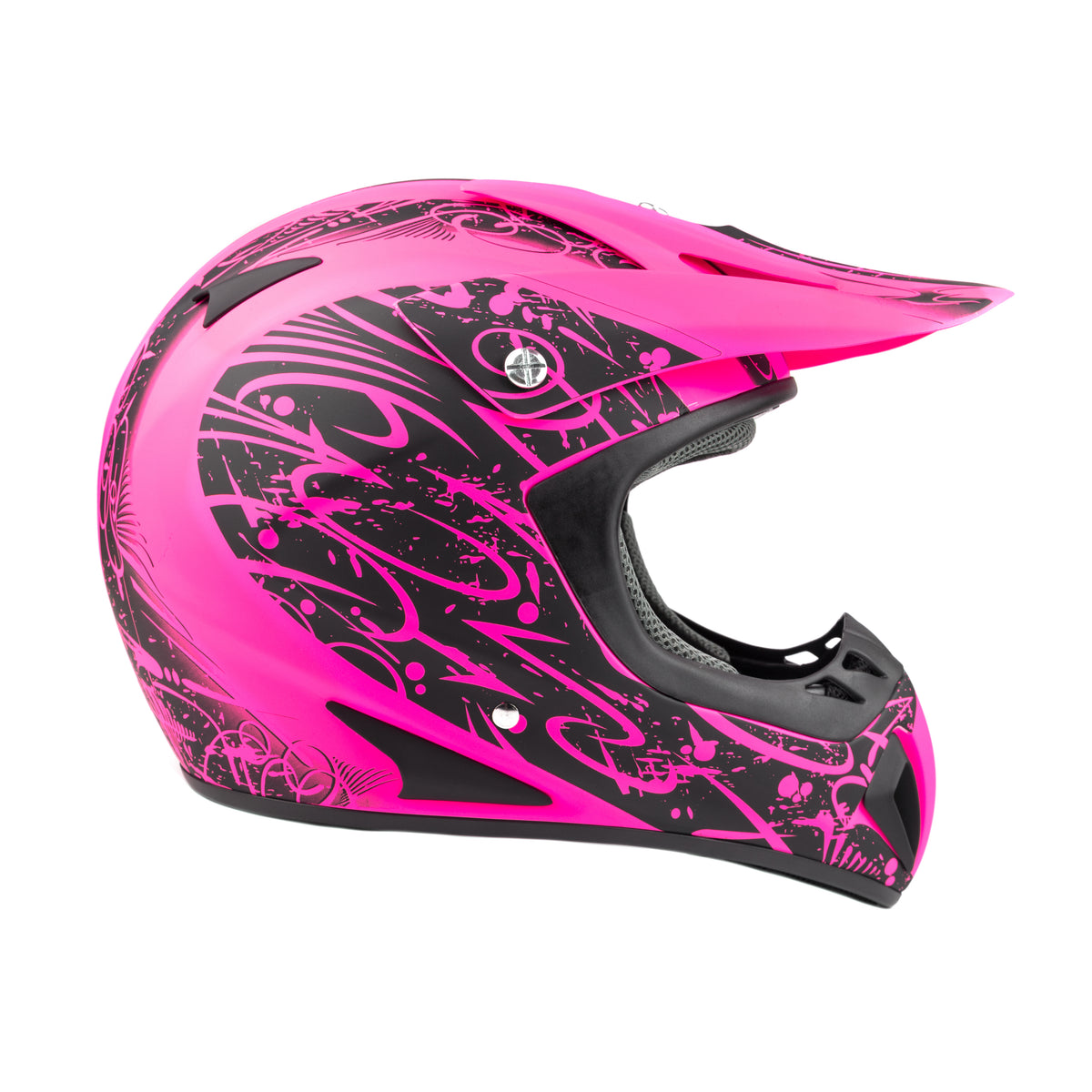 Motocross best sale helmet pink