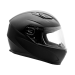 Matte Black Full Face Adult Helmet (XL) - FACTORY SECOND