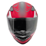 Matte Red Adult Matte Red Full Face Snowmobile Helmet (xSmall) - FACTORY SECOND