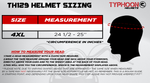 Matte Black Full Face Adult Helmet (4XL) - FACTORY SECOND