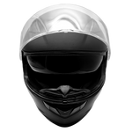 Matte Black Full Face Adult Helmet (XL) - FACTORY SECOND