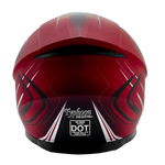 Matte Red Adult Matte Red Full Face Snowmobile Helmet (xSmall) - FACTORY SECOND