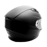 Matte Black Full Face Adult Helmet (XL) - FACTORY SECOND