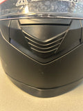 Matte Black Full Face Adult Helmet XL - FACTORY SECOND