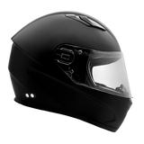 Matte Black Full Face Adult Helmet (4XL) - FACTORY SECOND