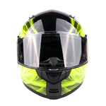 Adult Yellow Hi-Viz Modular Helmet 2x - FACTORY SECOND