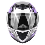 Purple Youth Full Face Motorcycle Helmet SMALL - FACTORY SECOND