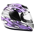 Purple Youth Full Face Motorcycle Helmet SMALL - FACTORY SECOND