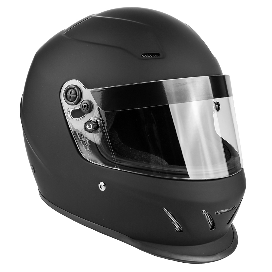 SA2020 Adult Snell Helmet Matte Black – Typhoon Helmets