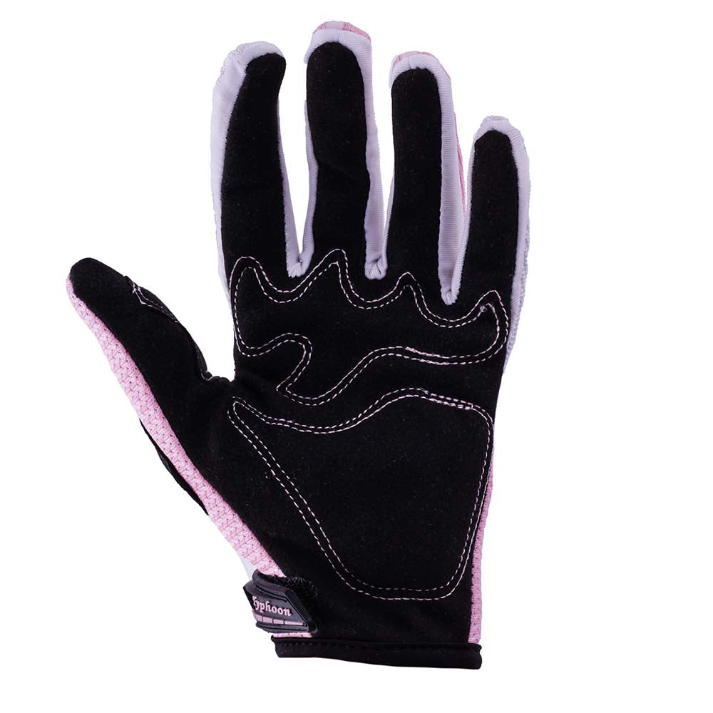 Pink discount bike gloves