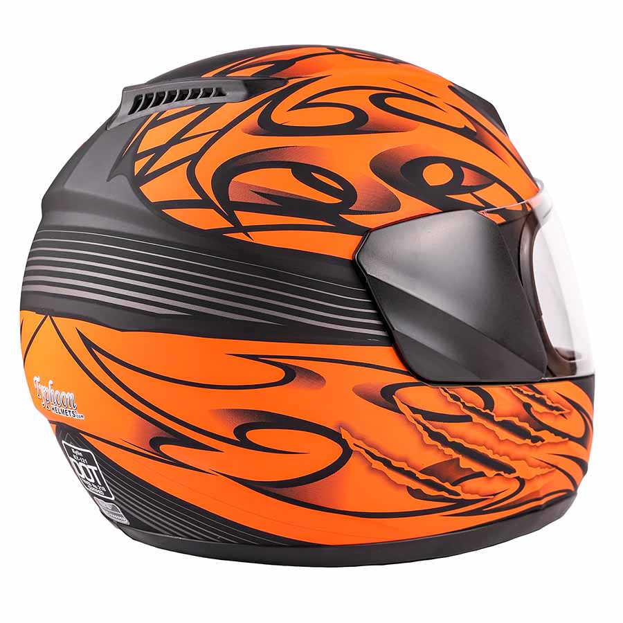 Typhoon youth full face sales motorcycle helmet kids dot street